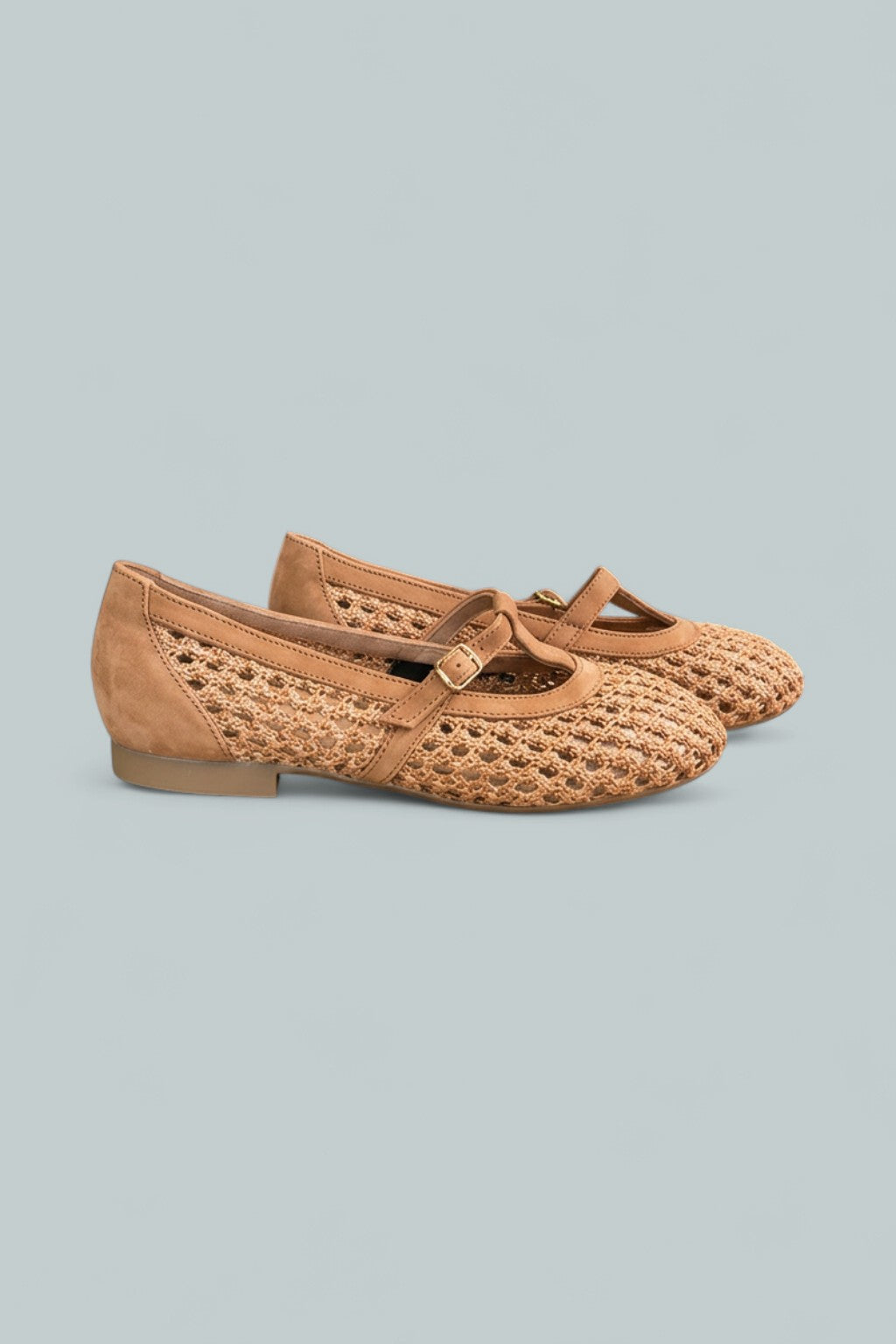 Women's Anabele Flats - Diva Royal Sisal Nubuk