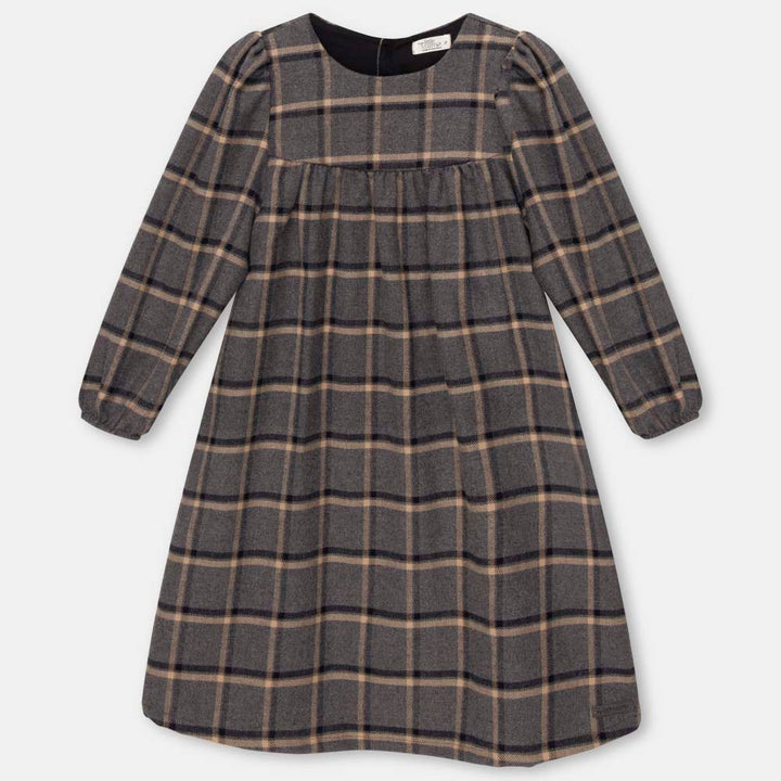 Plaid Flannel Dress - Unique