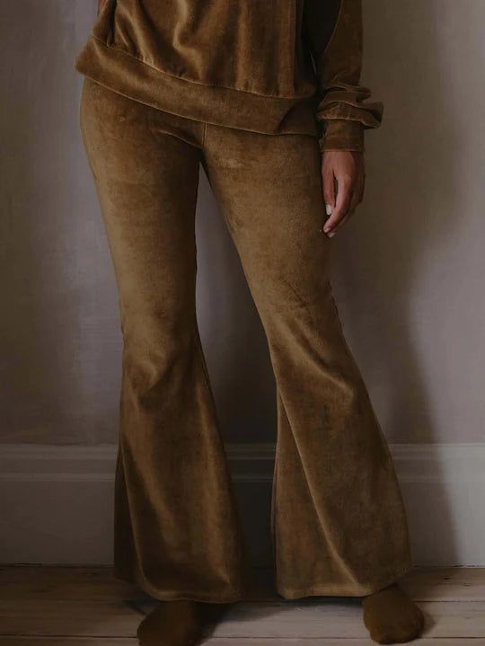 The Velvet Flare Women's - Bronze Pants The Simple Folk 