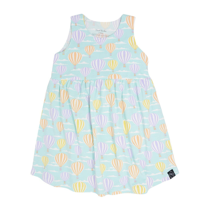 Crescent Moon Dress - Hot Air Balloons