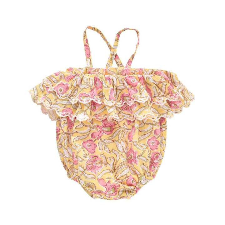 Kumal Romper - Lemon Patchouli Spring Rompers Louise Misha 