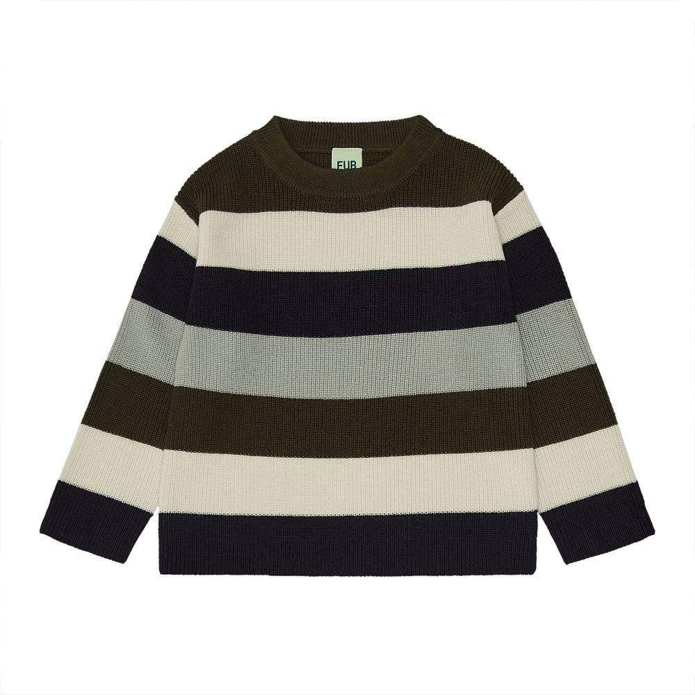 Multistriped Sweater - Forest
