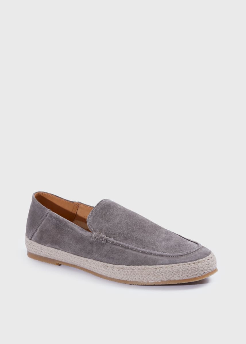 St. Croix Suede Espadrille - Grey