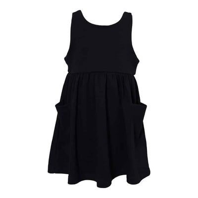 Dress With Pockets - Blackout