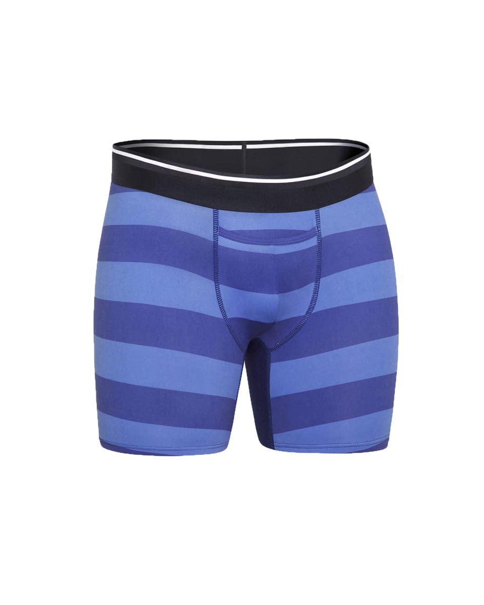 Classic Boxer Brief Standard Fit Limited Edition - Classic Blue/Navy Broad Stripe