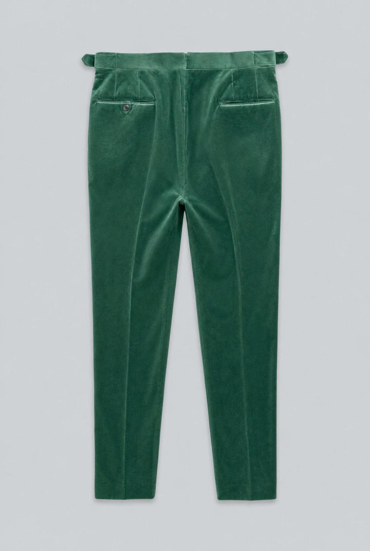 Velvet 1 Button Shawl Philip Jacket - Bottle Green
