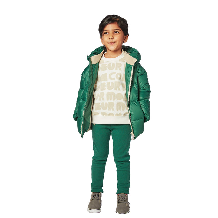 Kid Mon Coeur All-Over Sweatshirt - Natural