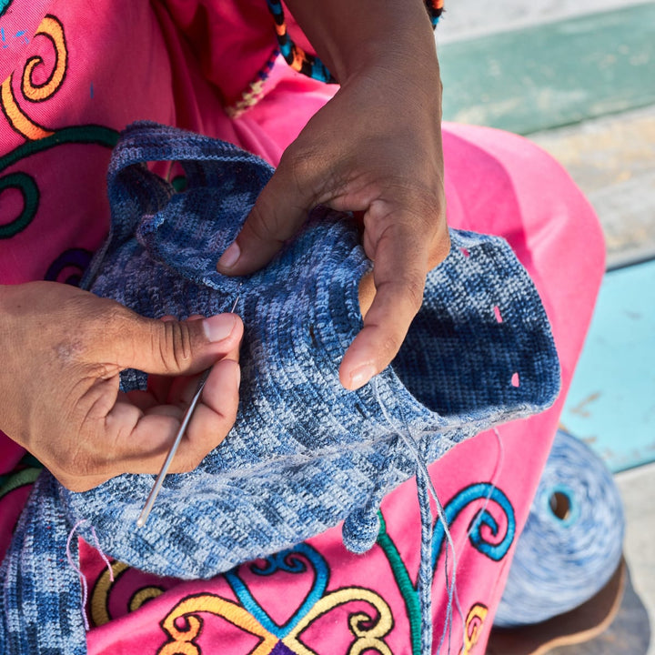 Mini Bolero - Blue Tie-Dye
