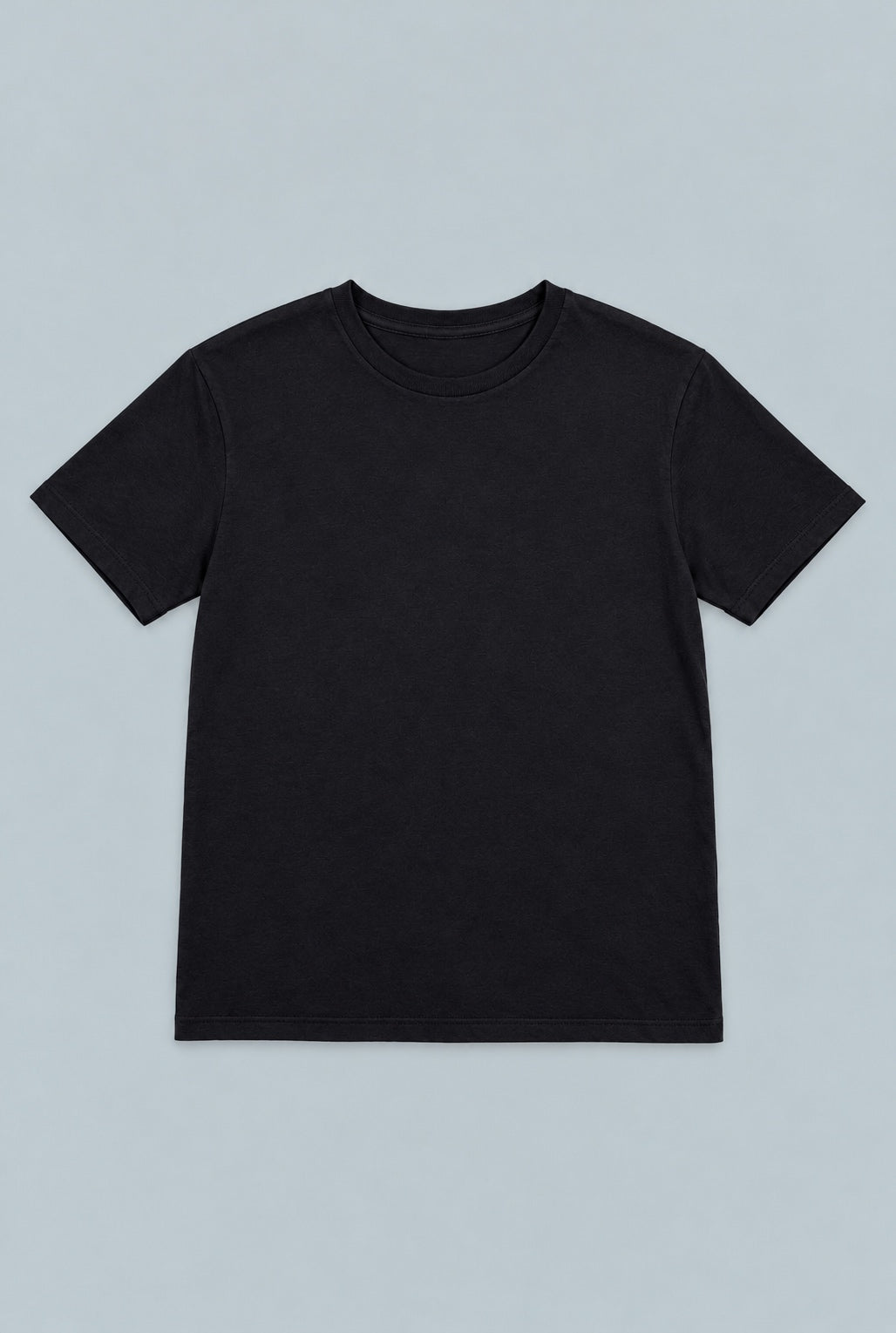 Junko Crewneck Tee - Black