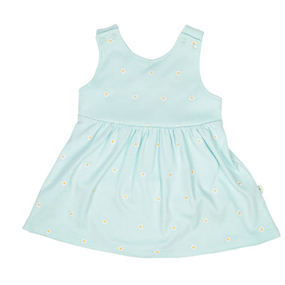 Flower Power Dress - Cornflower Blue