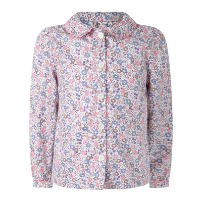 Pink Floral Blouse