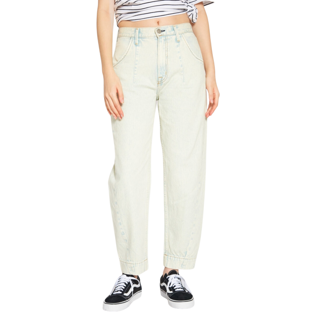 Lou 90's Comfort Crop - Light Blue