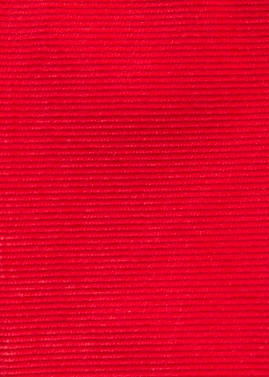Cotton Horizontal Pincord - Crimson