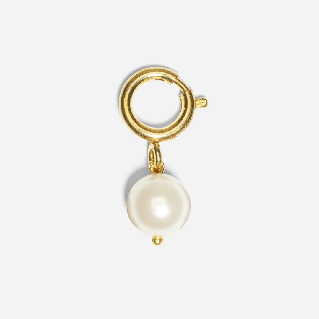 Shoe Charm Pearl - Bone