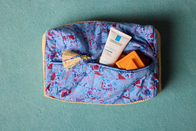 Liliane Pouch - Azure Blue