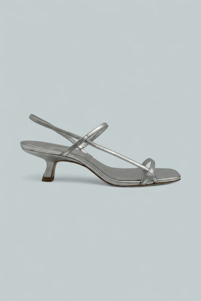 Serenity Bare Sandal - Silver