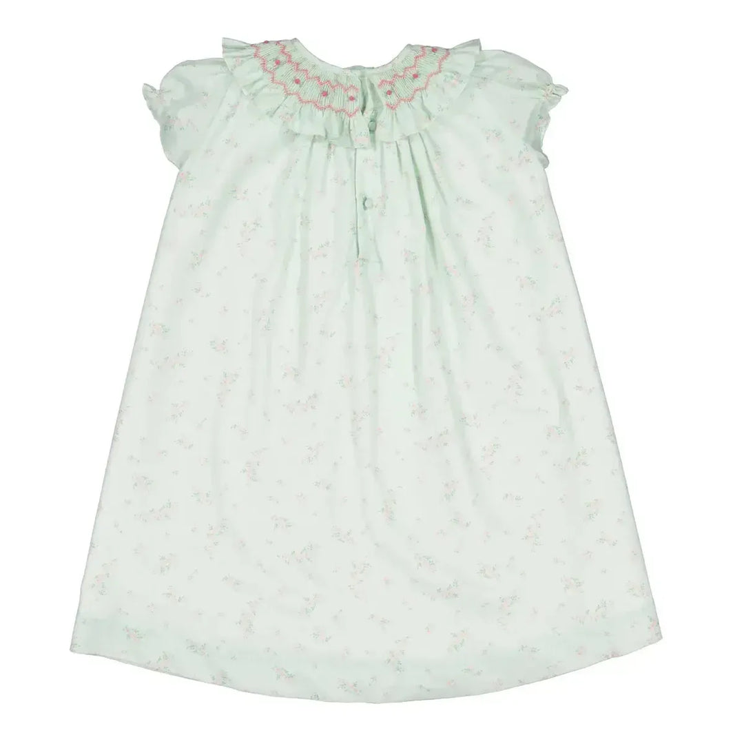 Bishop Dress - Jasmine Mint Floral