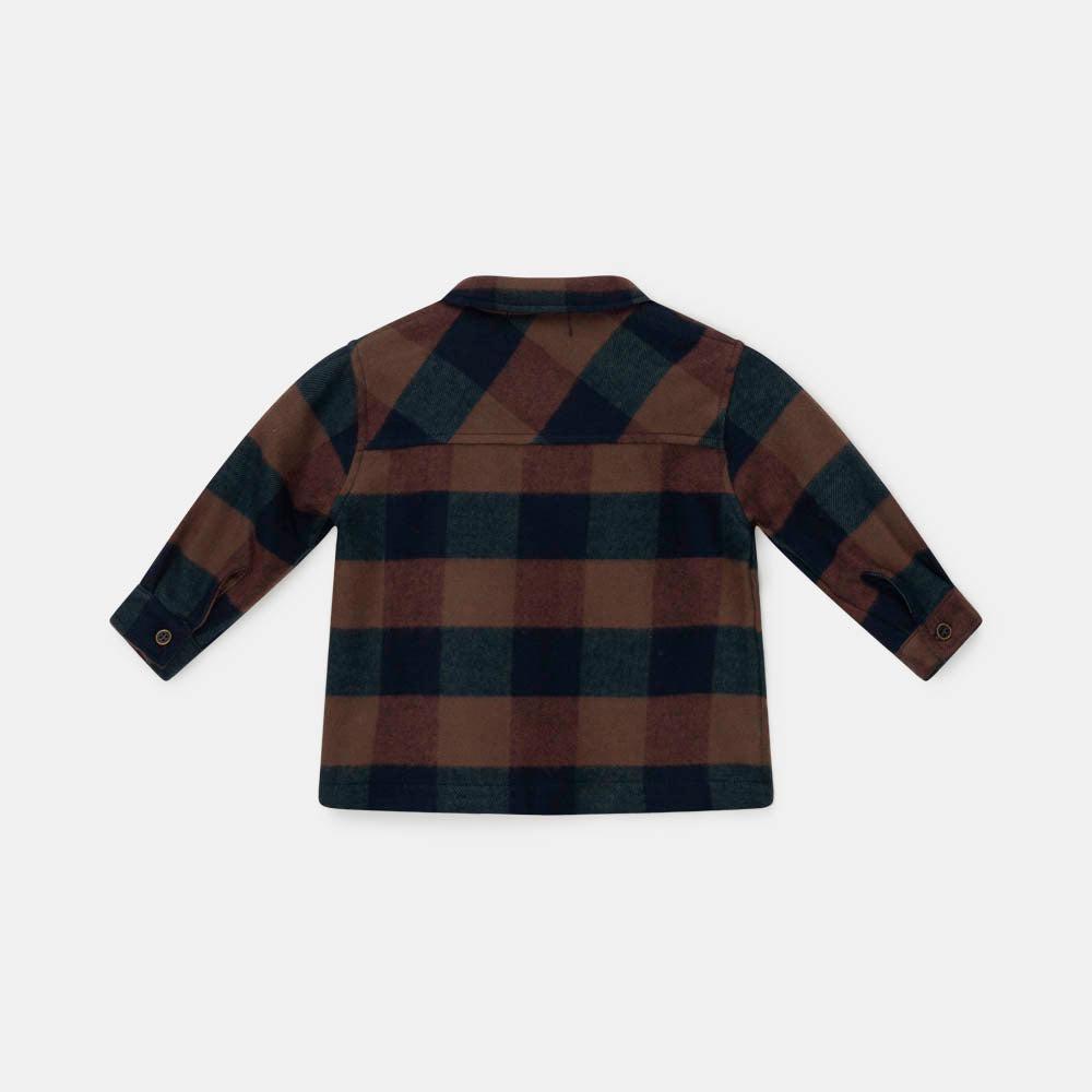 Organic Plaid Baby Shirt - Unique