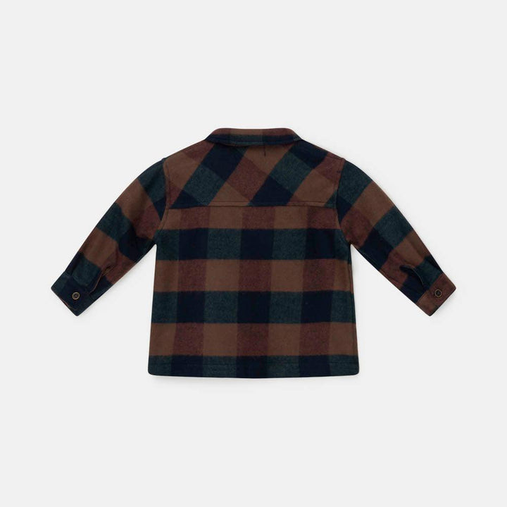 Organic Plaid Baby Shirt - Unique