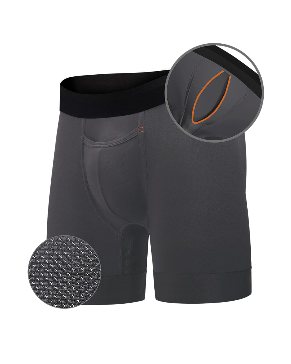 Elite II Boxer Brief - Iron (Dark Gray)