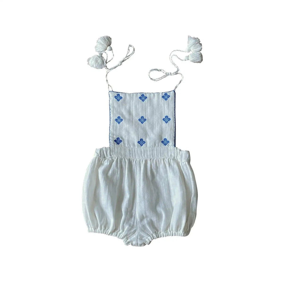 Folk Romper - Milk Folk One Pieces Liilu 