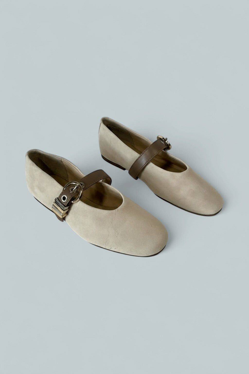 Women's Lucia Flats - Taupe Suede