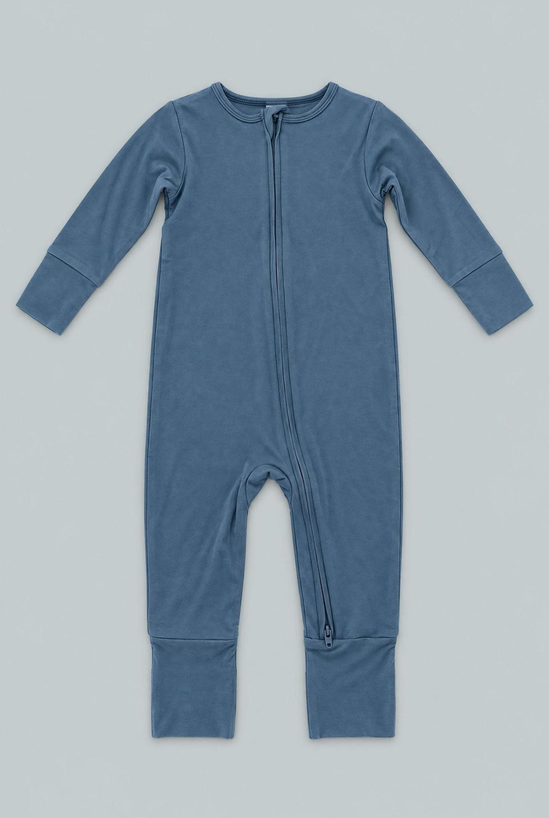 Convertible Romper - Faded Denim