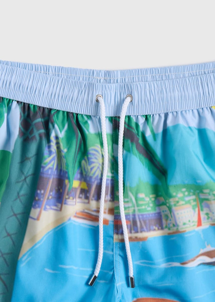 Riviera Swim Trunk - Multi