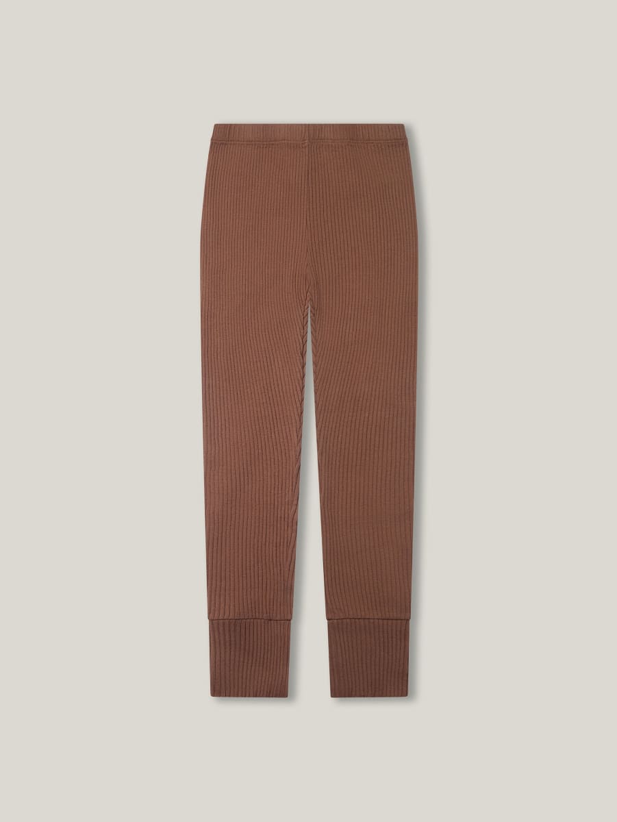 The Ribbed Legging Baby - Cinnamon