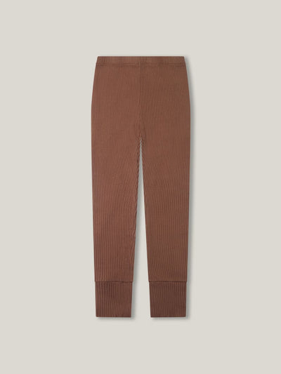 The Ribbed Legging Baby - Cinnamon