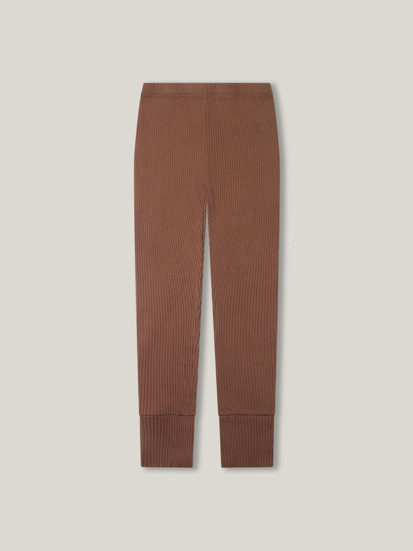 The Ribbed Legging Baby - Cinnamon