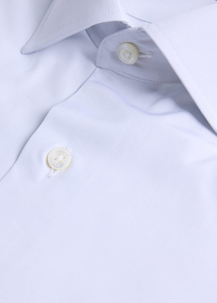 Cotton Solid Shirt - Silver