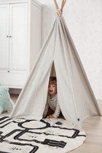 Small Teepee Tent - Neutral