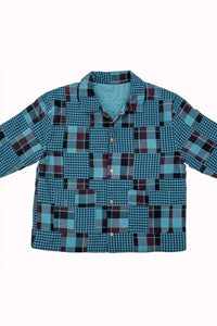 Emerald Patchwork Children's Worker Jacket