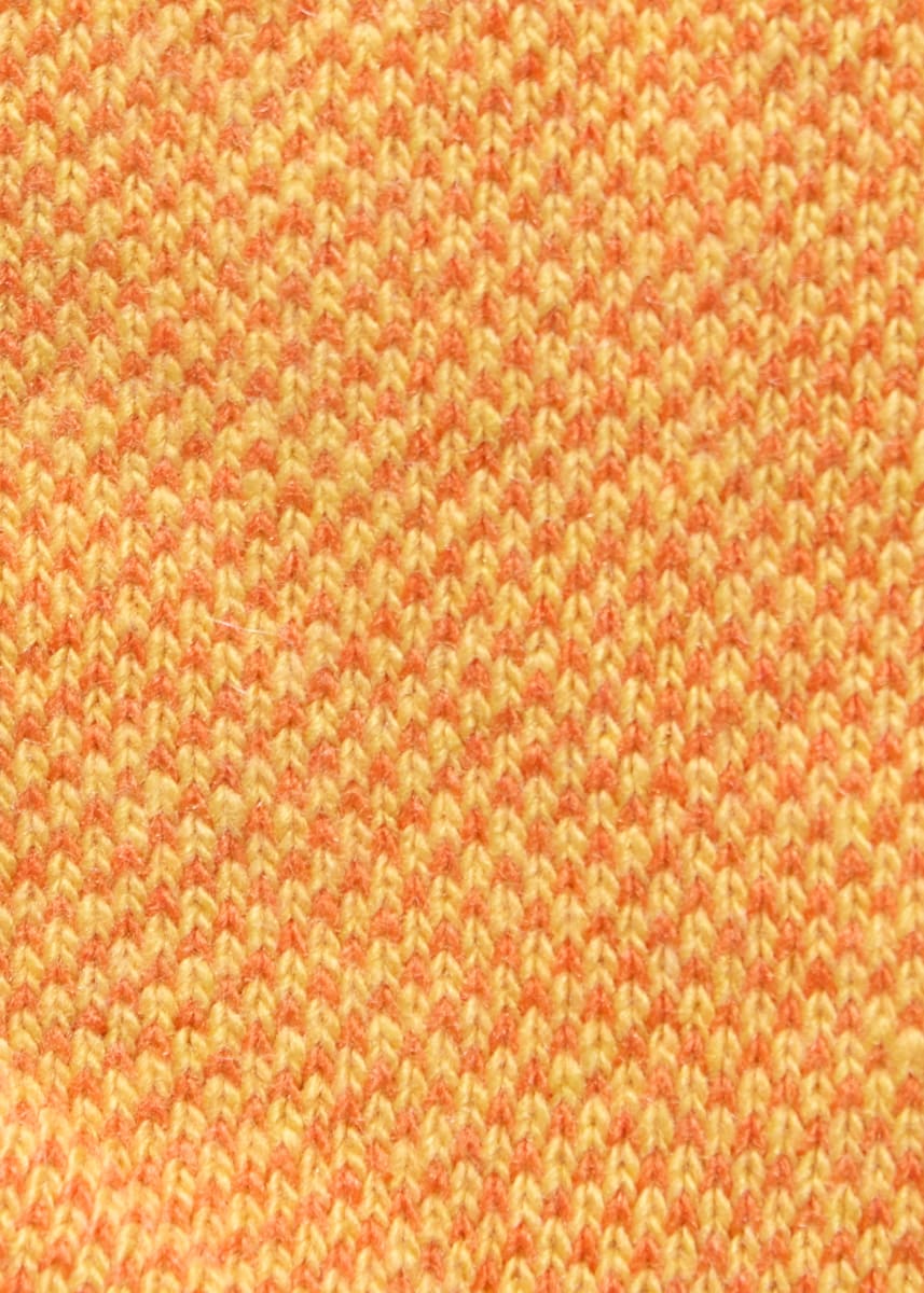 Crew Cashmere & Viscose Oxford Sock - Gold