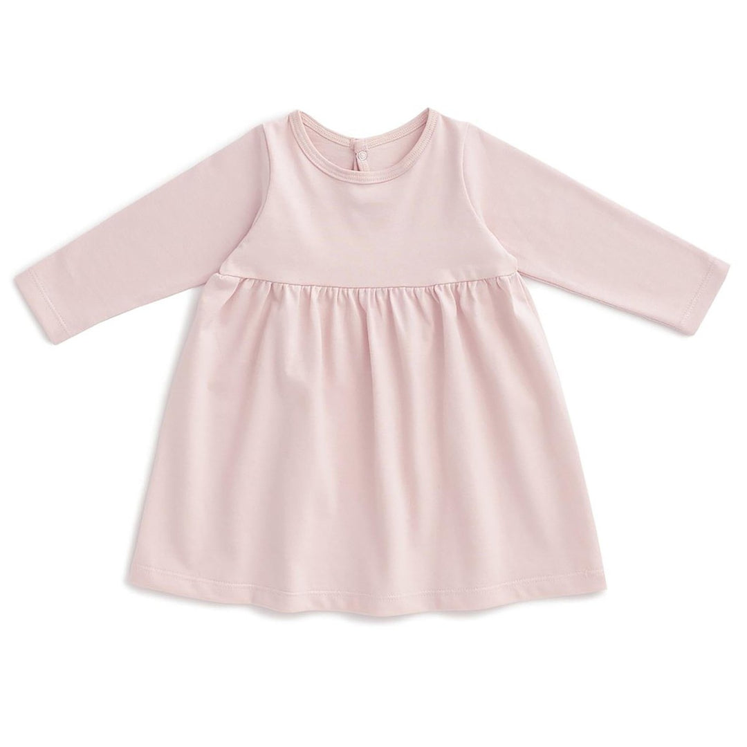 Geneva Baby Dress - Solid Pink Dresses + Skirts Winter Water Factory 