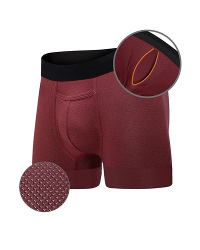 Elite II Trunk - Red Waves