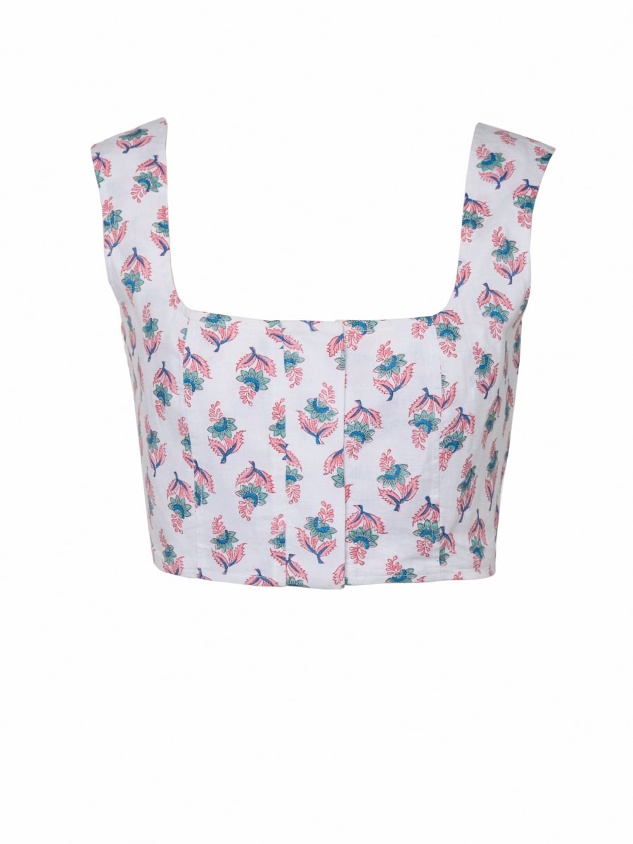 Tia Bralet - Tiny Lotus Pink Teal