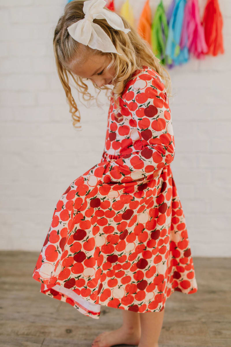 Gwendolyn Dress - Apple