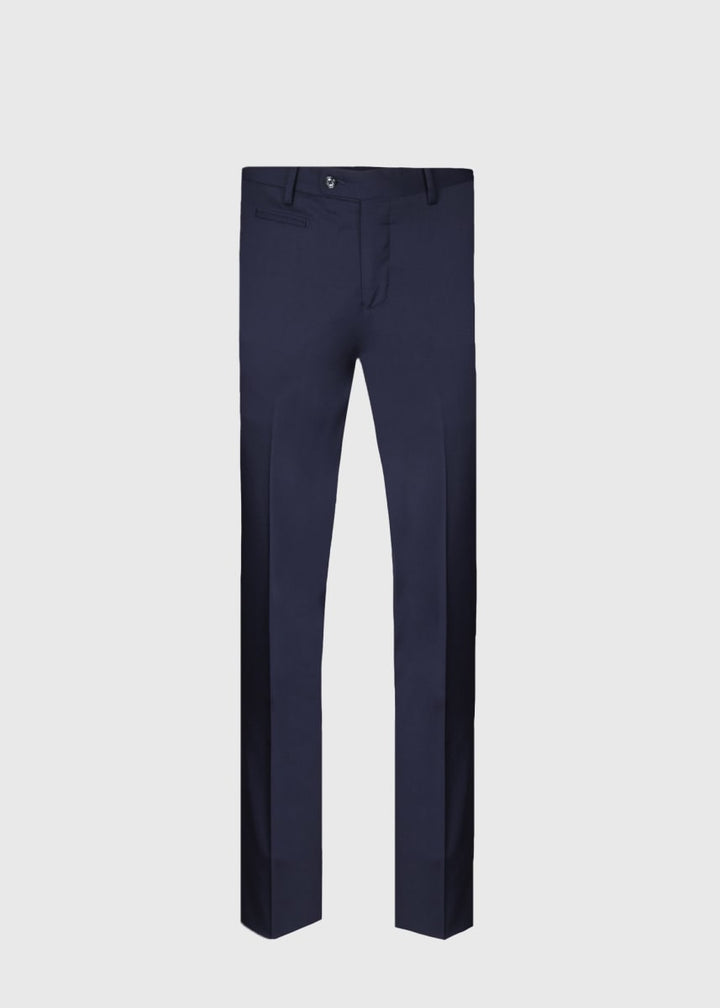All Year Basic Wool Dress Trouser - Navy