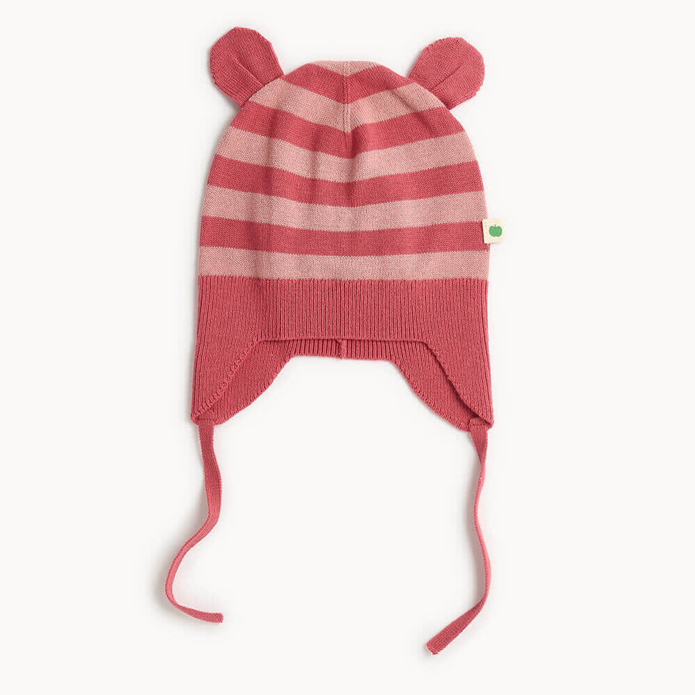 Archie and Attie Knit Set - Rosy