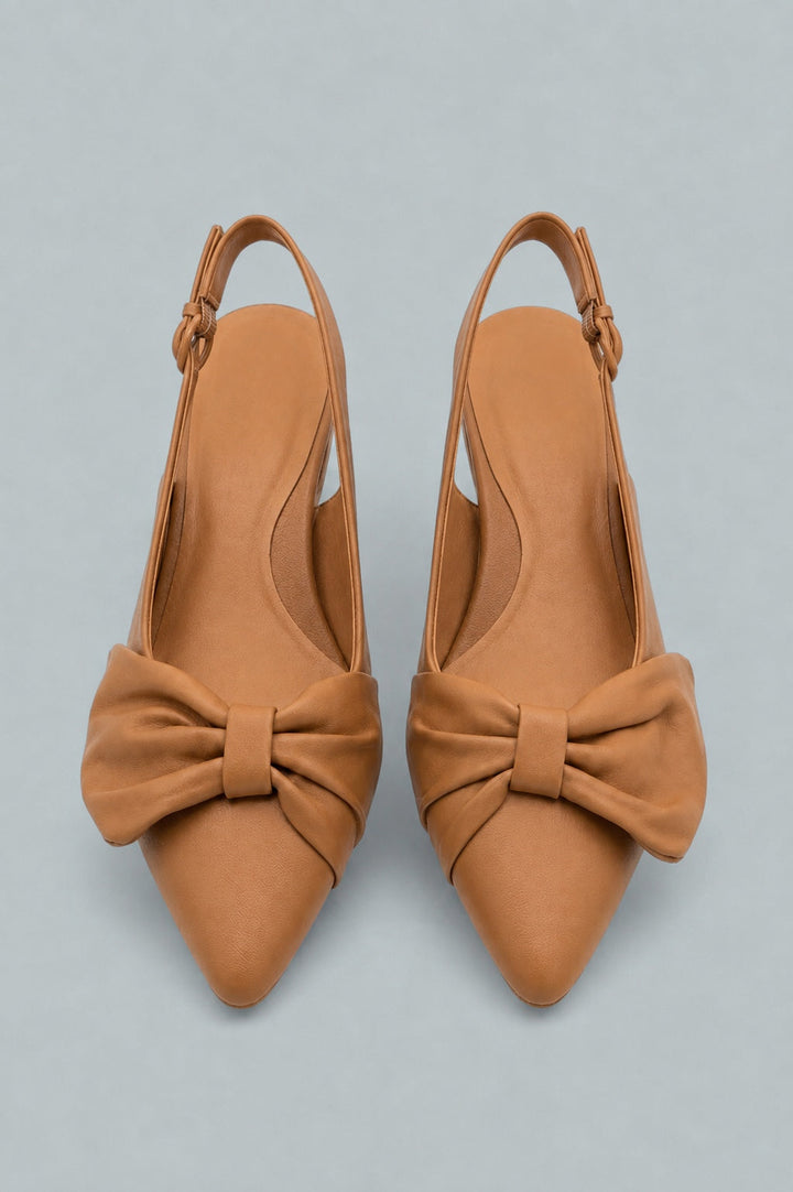 Kenneth Cole Diana High Heels - Camel Leather