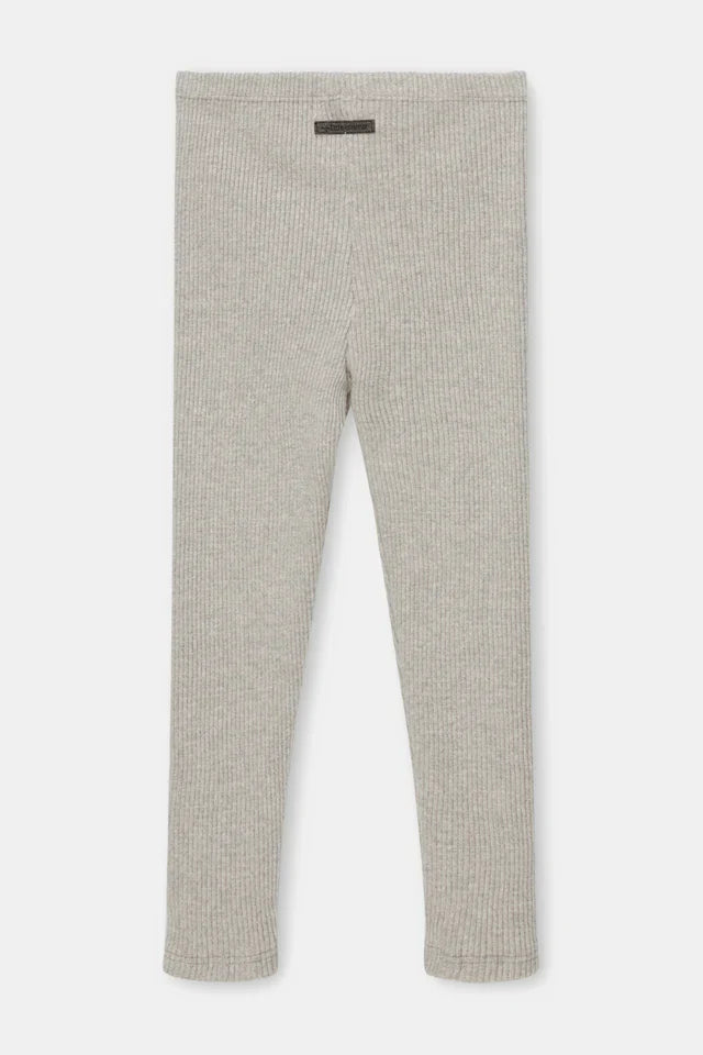Organic cotton leggings - Light grey - Leggings