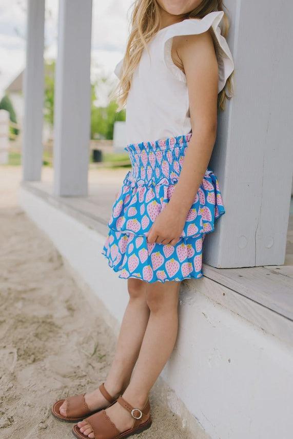 Ruffle Skirt Strawberry