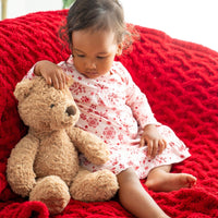 Boho Dress - Red Snowflake