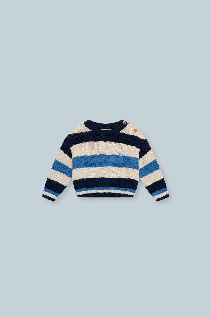 Celosia Baby Jumper Summer Midnight Stripes
