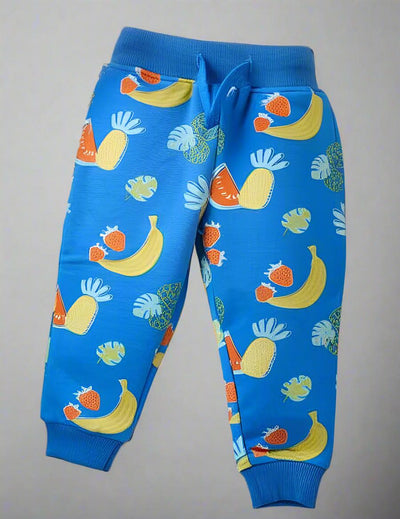 Fruits Party Sweatpants/ Joggers - Blue
