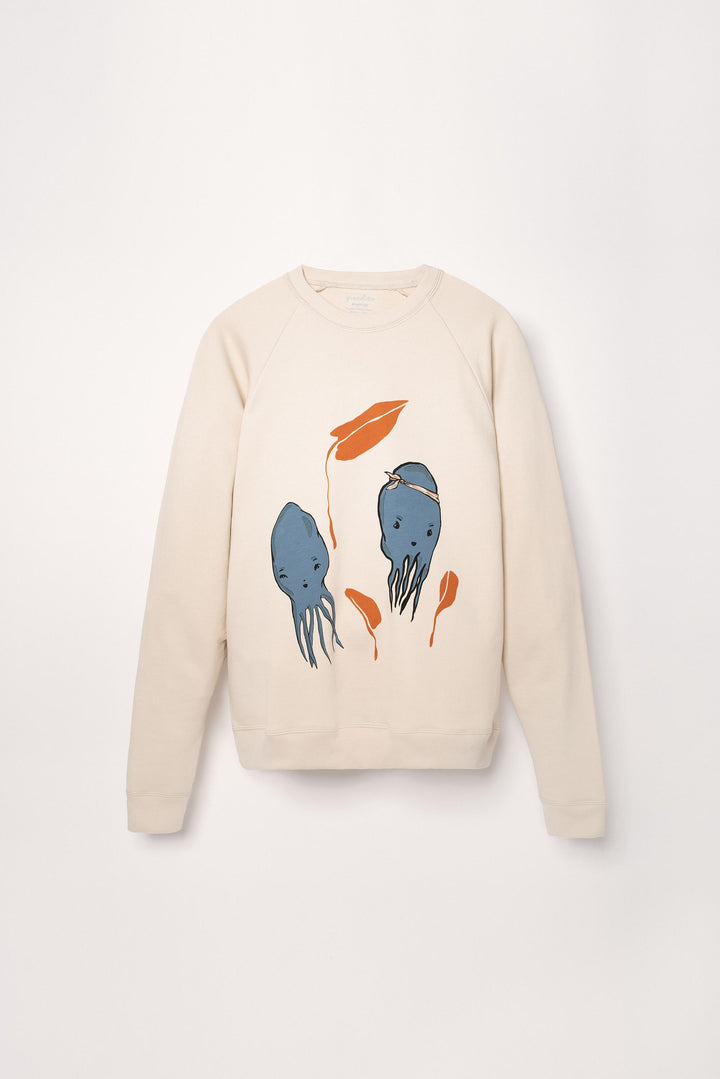 Adult Organic Pima Cotton Sweatshirt - Squid
