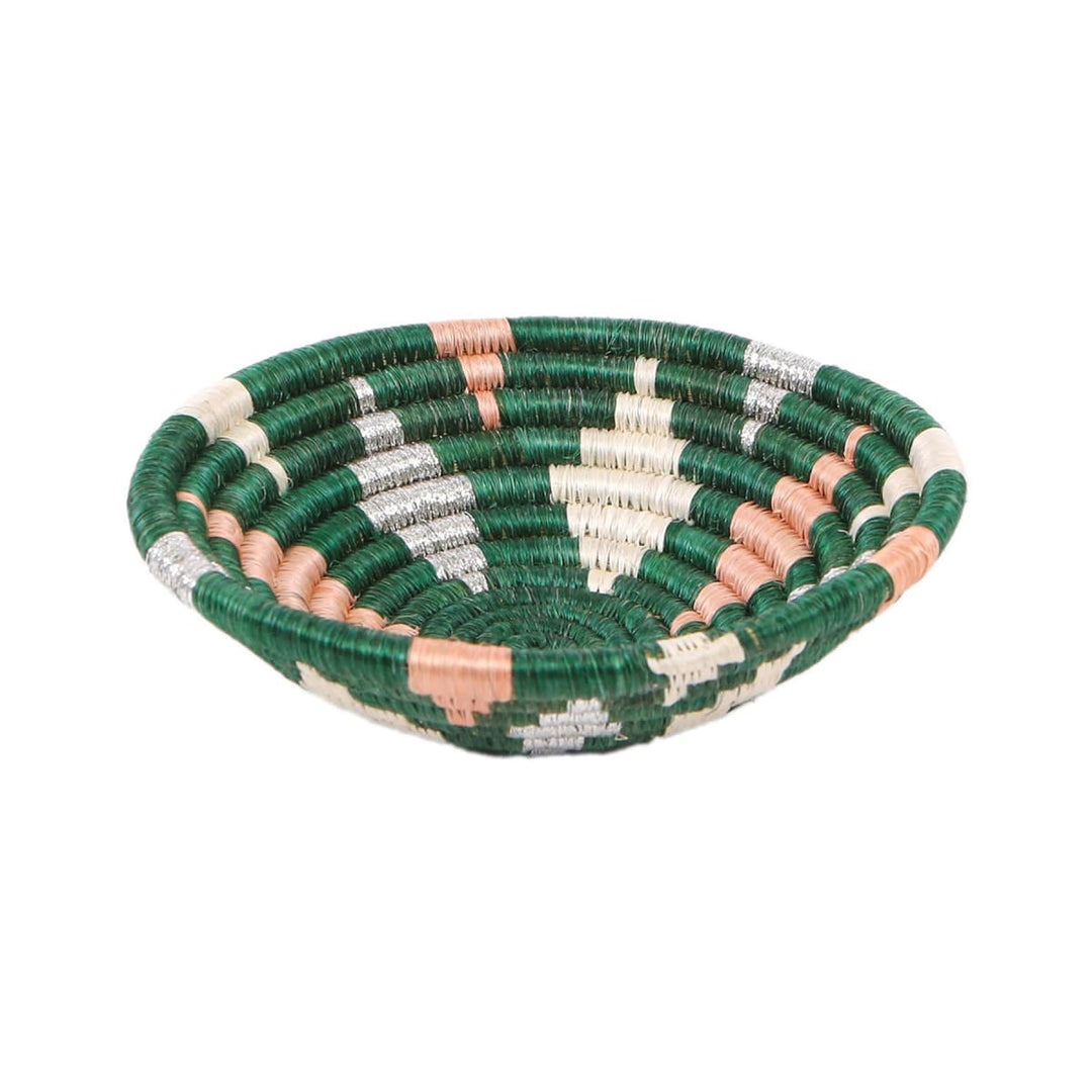 Holiday Woven Bowl - 6" Jadi Metallic
