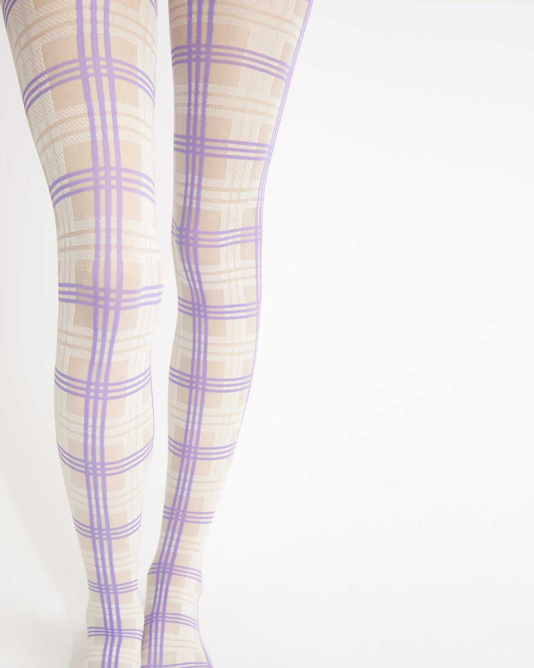 Rodebjer Colab Check Tights - Peral